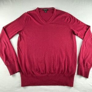 Banana Republic Luxury Blend V Neck Sweater Mens Medium - Silk Cashmere Cotton